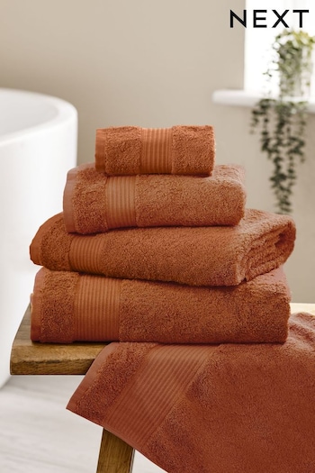 Orange Burnt Egyptian Cotton Towel (274052) | £5 - £26