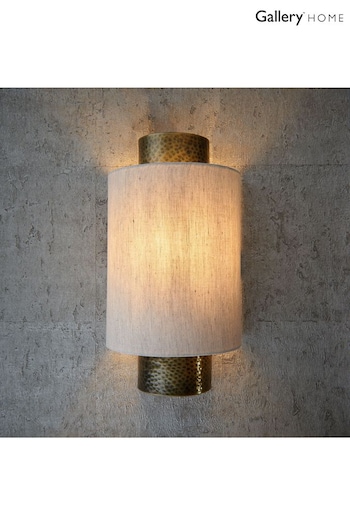 Gallery Home Brown Victoria Wall Light (274337) | £78