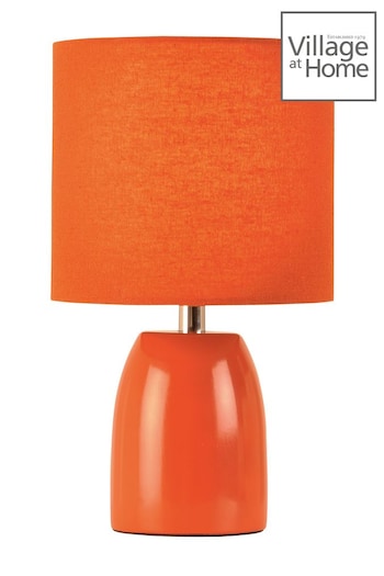 Village At Home Orange Opal Table Lamp (274548) | £28