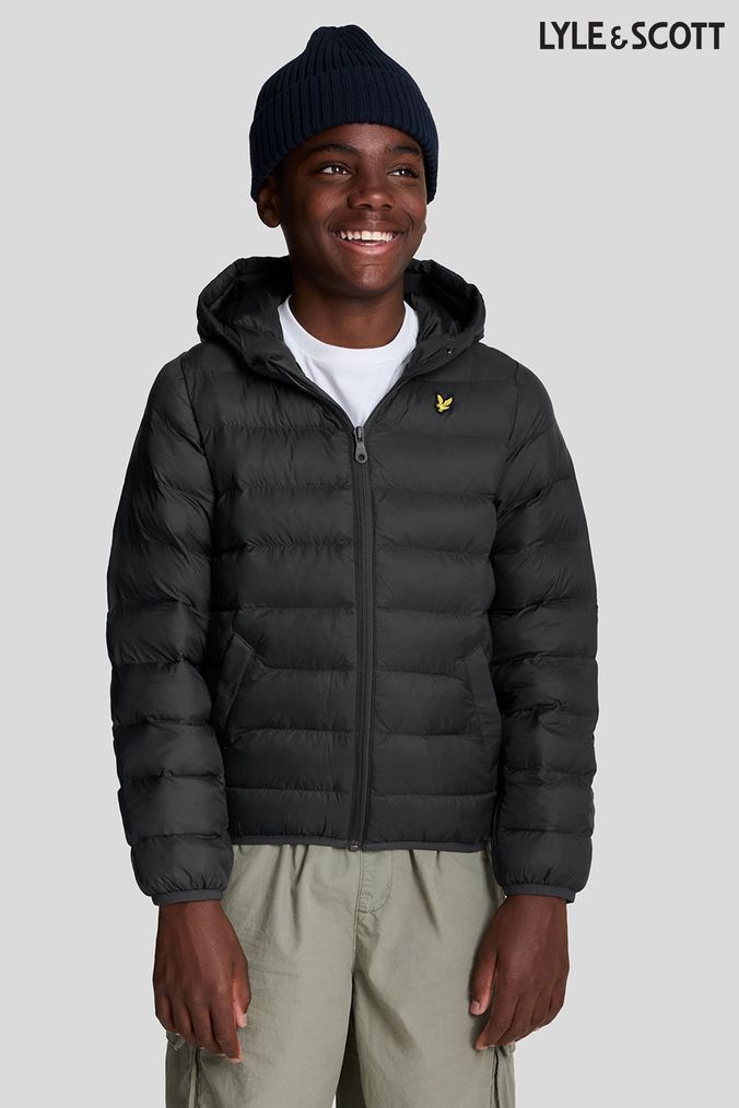 Lyle and scott coat 2025 junior