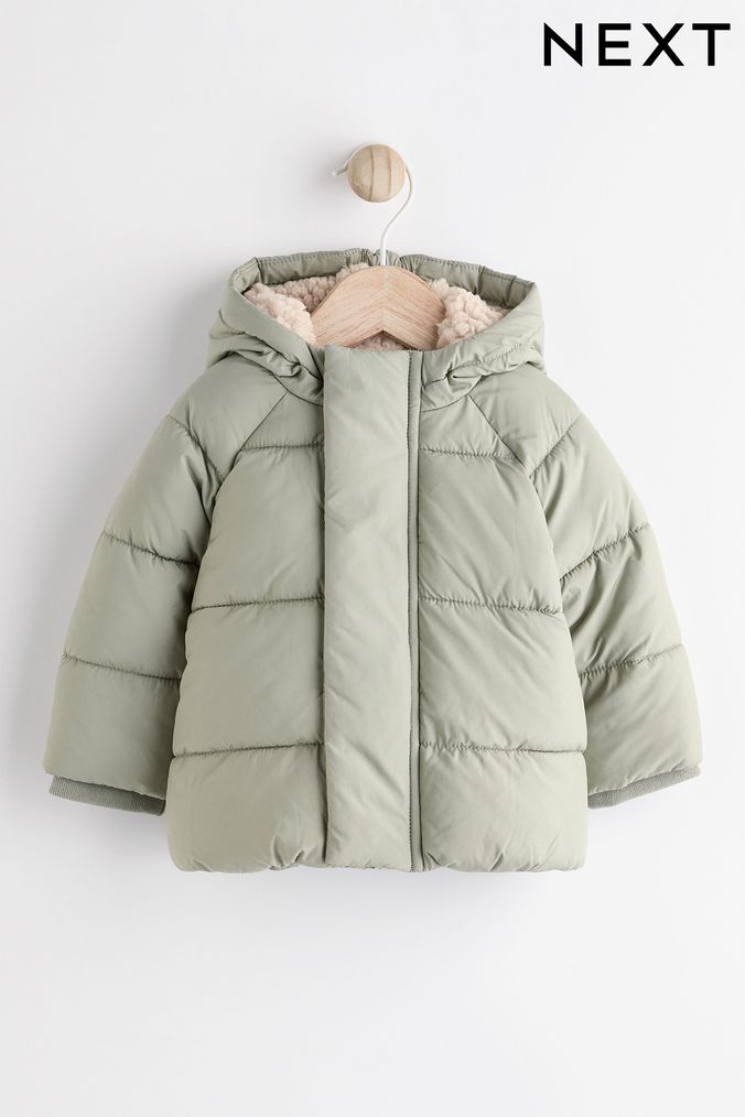 Baby Boys Green Coats Next Official Site