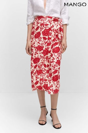 Mango Floral Wrapped Skirt (275194) | £18