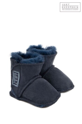 Totes Blue Babies Just Sheepskin™ Adelphi Blue Slippers (275905) | £30
