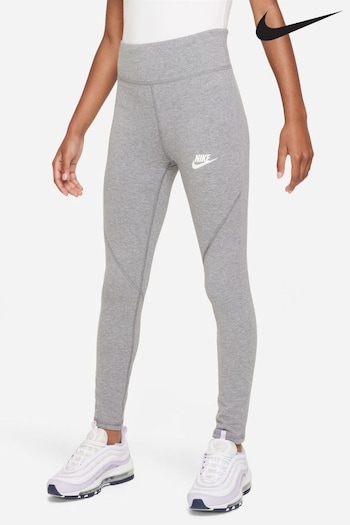 Nike Grey Favourites High Waisted Leggings (276371) | £28