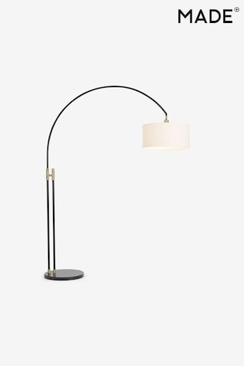 MADE.COM Brass Teo Arch Floor Lamp (276968) | £230