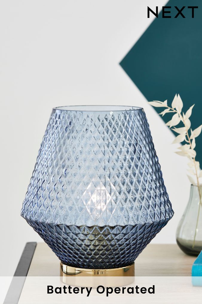 Blue Table Lamps ParallaxShops