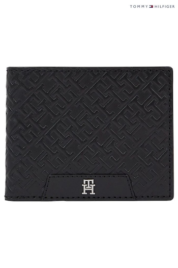 Tommy Hilfiger Leather Mini Craft Black Wallet (277592) | £60