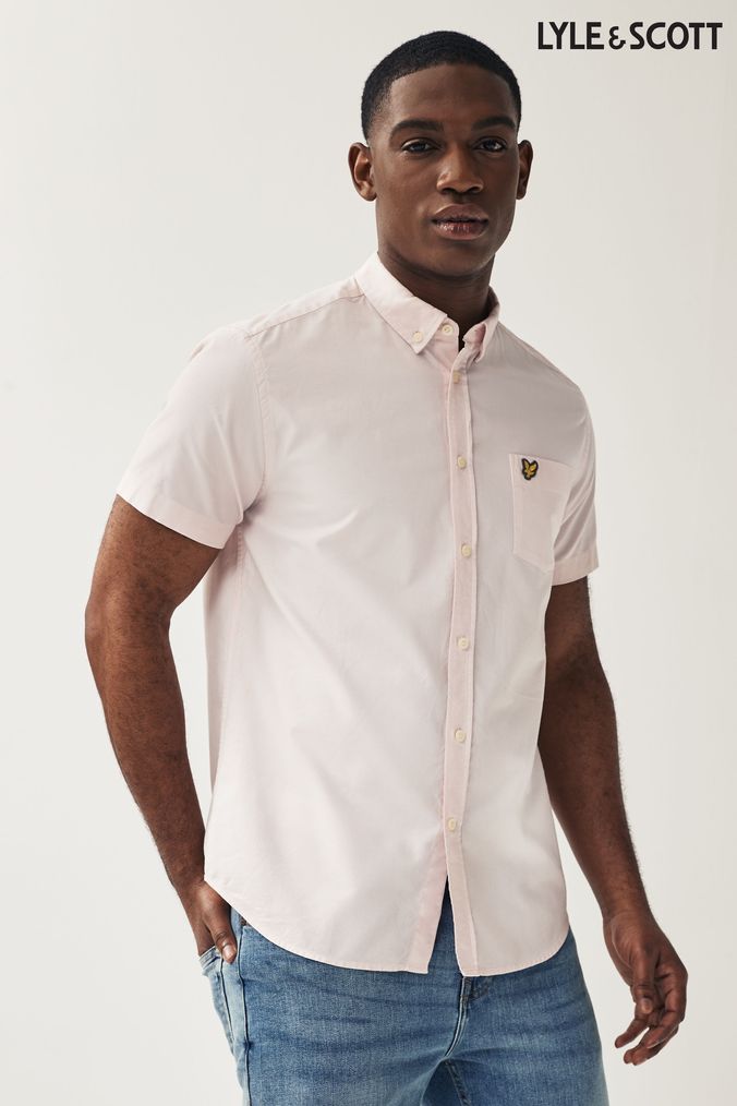 Lyle and scott pink hot sale shorts