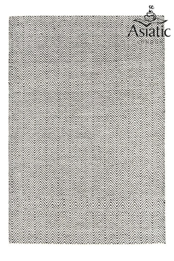 Asiatic Rugs Black Ives Jute And Chenille Rug (277771) | £55 - £148