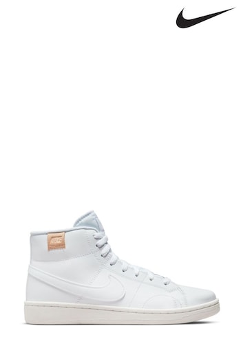 Nike White Court Royale 2 Mid Trainerss (278181) | £75