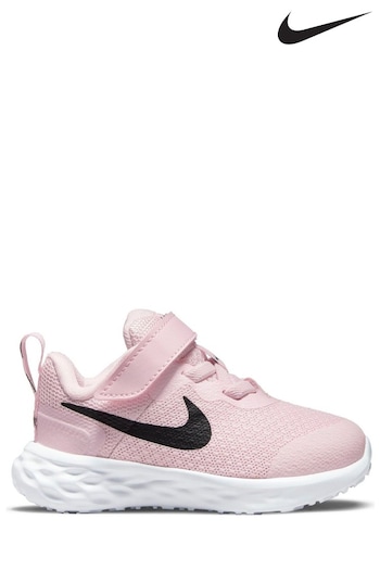 Nike Pink Revolution 6 Infant Trainers (278372) | £30