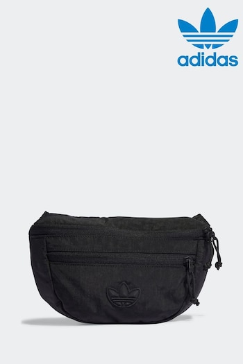 adidas Black Originals Adidas Black Adventure Waist Bag (278788) | £28