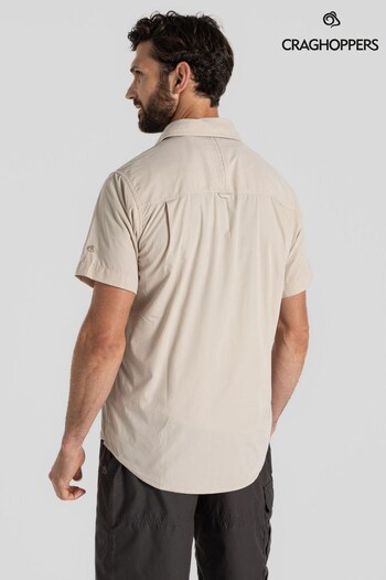 Craghoppers Natural Kiwi Short Sleeve Shirt (278821) | £35