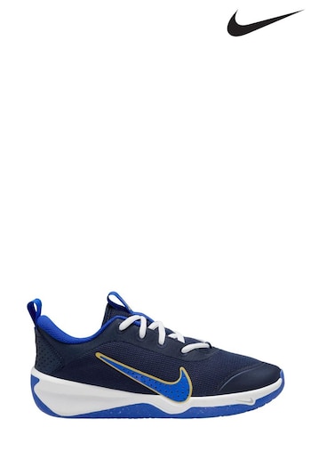 Nike Navy Youth Omni Multi-Court Trainers (279371) | £43