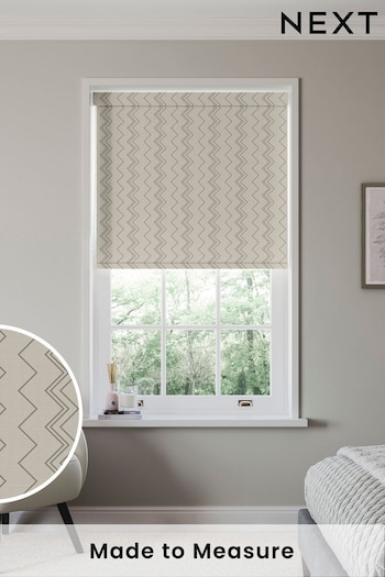 Grey Zally Made to Measure Roller Blind (279495) | £57