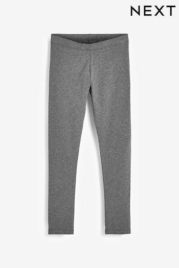 Charcoal Grey Long Length Black Leggings (3-16yrs) (279581) | £4.50 - £7.50