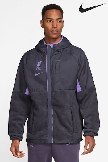 Nike Black Liverpool FC Winterized Football Jacket (279666) | £110