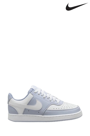 Nike Light Blue Court Vision Low Atelier-lumieresShops Nature Trainers (280201) | £75