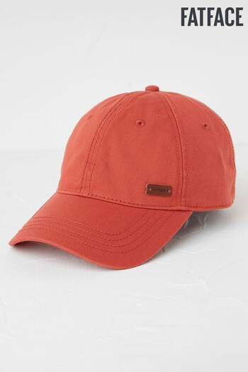 FatFace Orange Plain Twill Cap (280313) | £16
