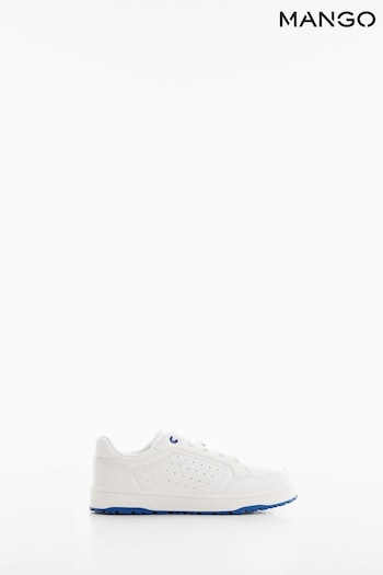 Mango White Laces Basic Sneakers (281429) | £15
