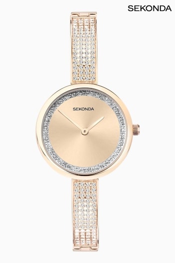 Sekonda Ladies Gold Tone Aurora Alloy Bracelet Watch (282531) | £80