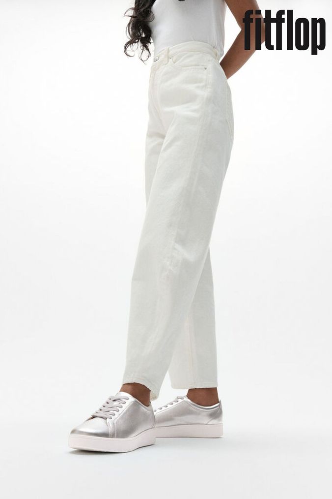 FitFlop™ Rally Leather Sneakers (282963) | £90