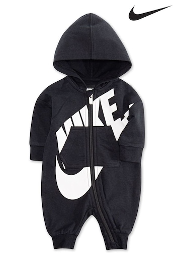 Nike Cinzento Black Baby Pramsuit (283689) | £28