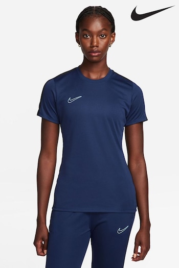 Nike Blue Dri-FIT Academy Short-Sleeve Soccer Top (284006) | £23