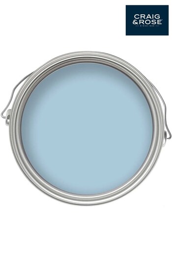 Craig & Rose Blue Chalky Emulsion Fresco Blue 50ml Tester Paint (284083) | £3.50