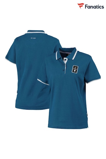 Fanatics Blue Guinness Six Nations Pique Polo Shirt Womens (284105) | £30