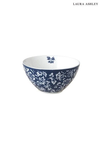 Laura Ashley Blue Blueprint Collectables Sweet Alyssum Bowl (284223) | £6