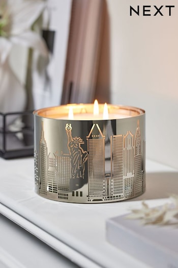 Jasmine & Orange Blossom Collection Luxe New York 3 Wick Scented Candle (284881) | £20