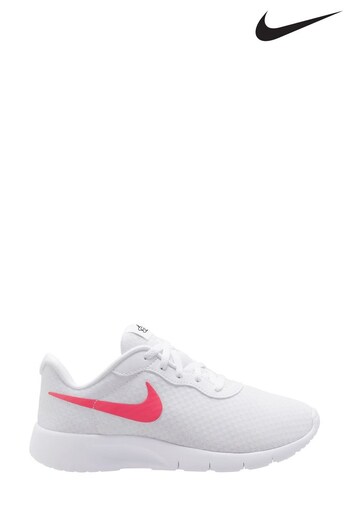 Nike White Youth Tanjun GO Trainers (284995) | £43