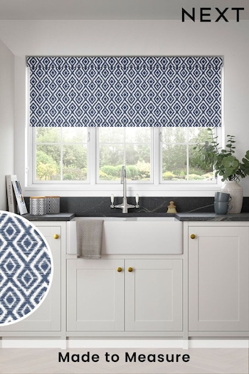 Blue Diamond Geo Made to Measure Roller Blind (285002) | £57