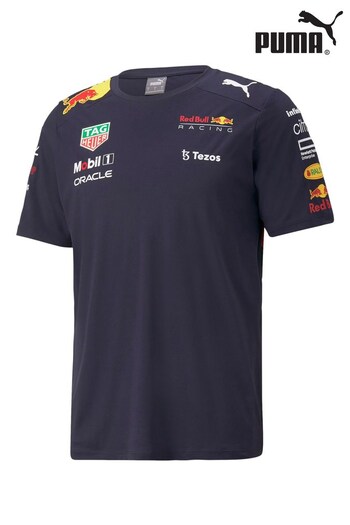 Puma Blue Oracle Red Bull Racing 2022 Team T-Shirt (285085) | £57