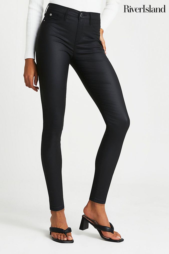 River island high new arrivals waisted jeggings