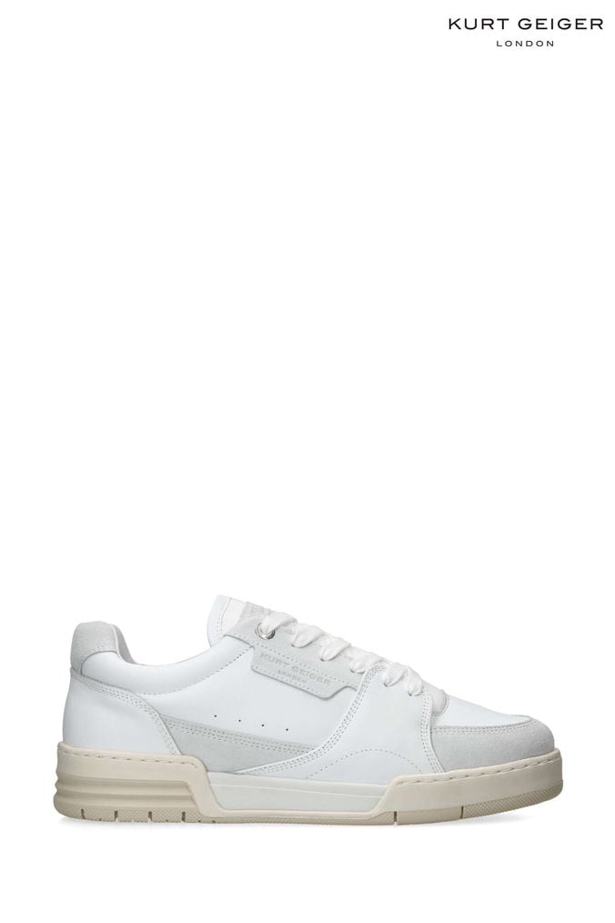 Buy Men s Kurt Geiger London White Trainers Footwear Online Next UK