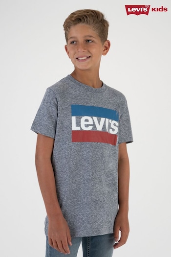 Levi's® Grey Sports Logo T-Shirt (285557) | £16 - £18