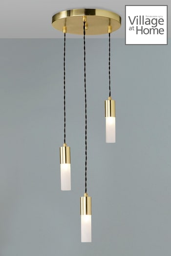 Village At Home Gold Clara Ceiling Light (285801) | £124