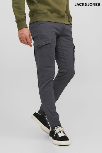 JACK & JONES Grey Cargo Trousers Swimsuit (286648) | £45
