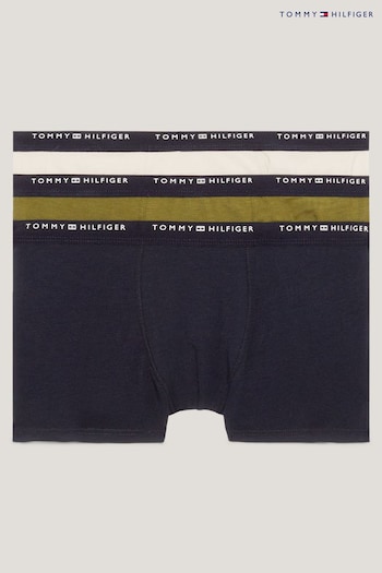 Tommy Hilfiger Blue Original Trunks 3 Pack (287173) | £30