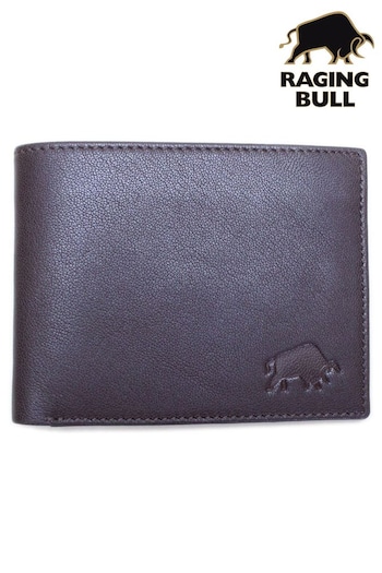 Raging Bull Purple Leather Coin Wallet (287314) | £35