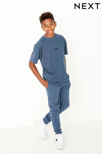 Blue T-Shirt And Joggers Set (3-16yrs) (287762) | £16 - £24