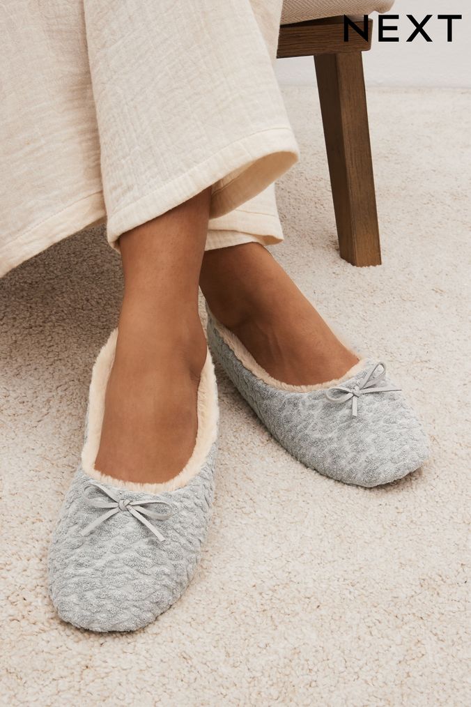 Next ballerina top slippers