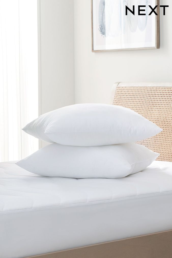 Big square deals pillows for bed