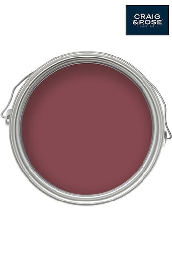 Craig & Rose Red Chalky Emulsion Medici Crimson 50ml Tester Paint (289988) | £3.50