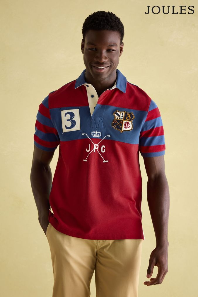 Red polo neck top deals