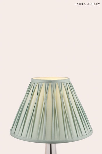 Laura Ashley Blue Fenn Silk Empire Easyfit Lamp Shade (291574) | £30 - £50