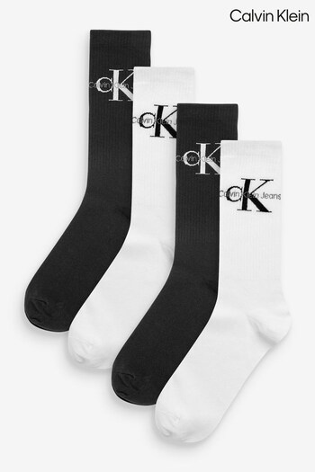 Calvin Pairs Klein Mens Giftbox Socks 4 Pack (292239) | £30