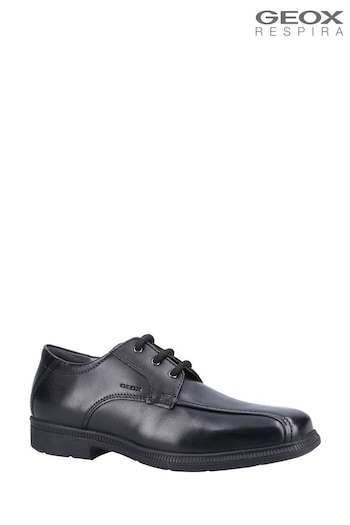 Geox Junior Boys/Unisex Federico Black Shoes never (292678) | £50 - £55